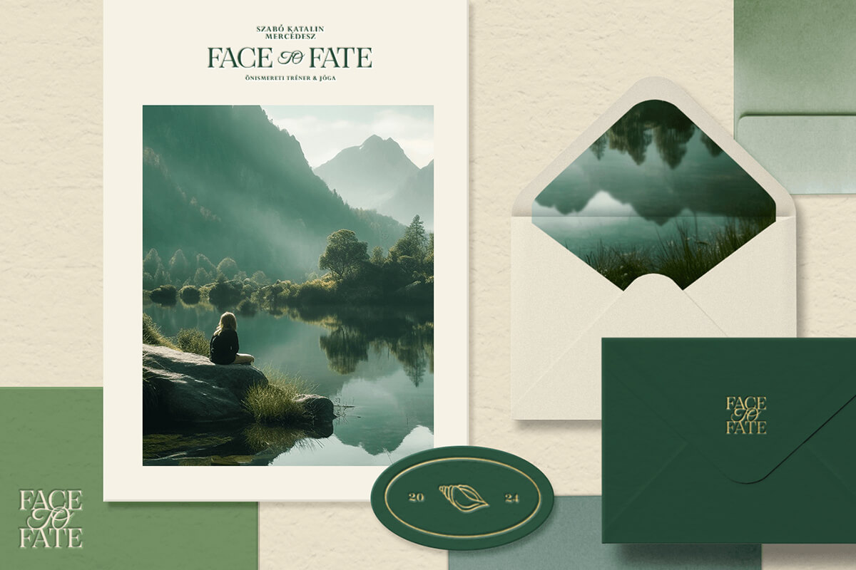 Face to Fate arculattervezés