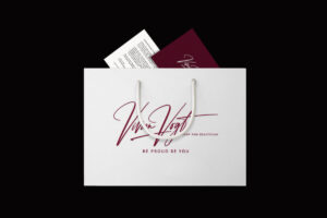 Vivien Vogt kézzelfogható márkaélmény arculati elemekkel