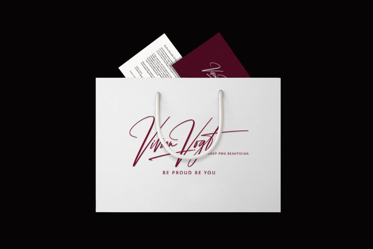 Vivien Vogt kézzelfogható márkaélmény arculati elemekkel