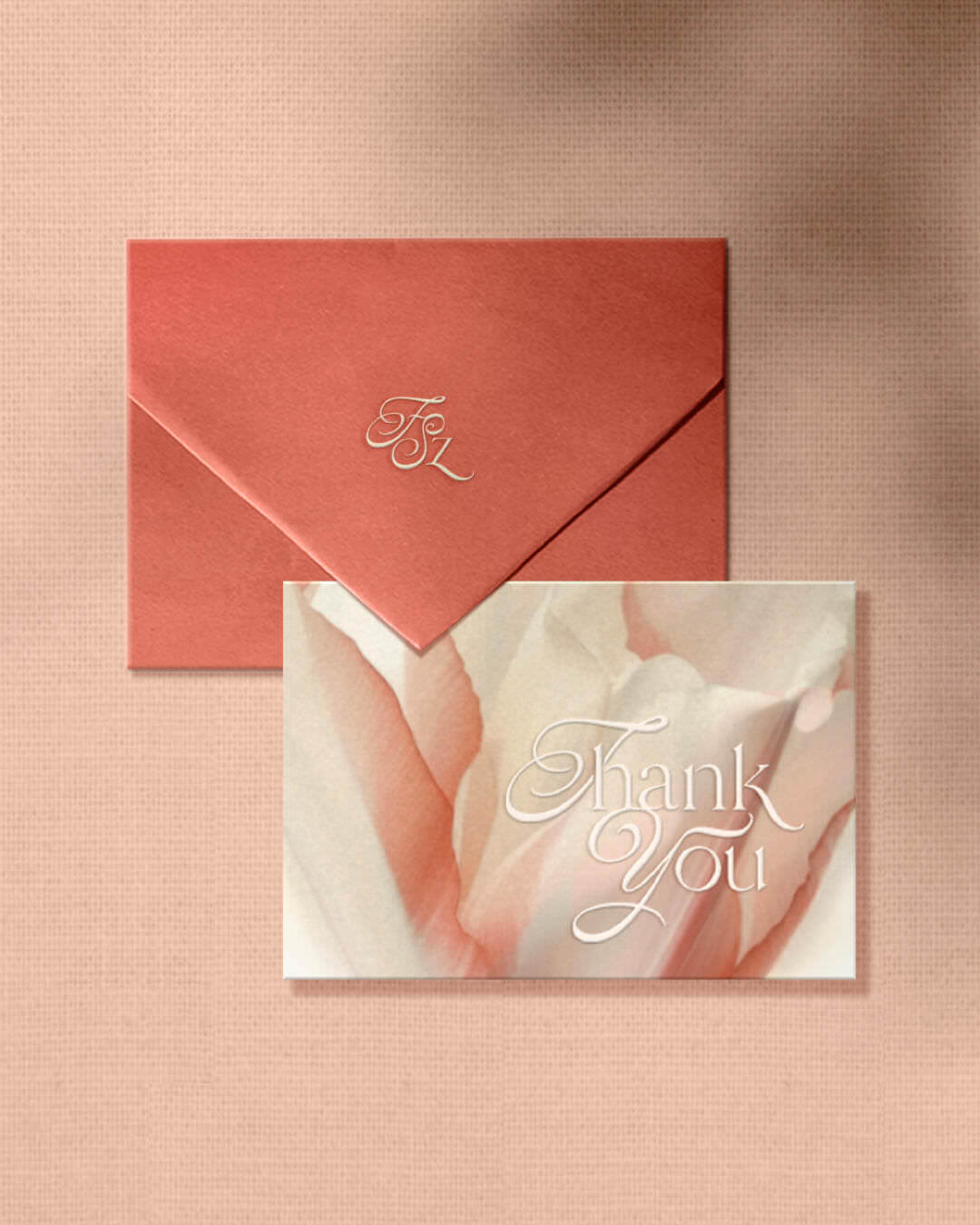 Forma és Színvilág boríték és köszönőkártya arculattervezés stylist számára