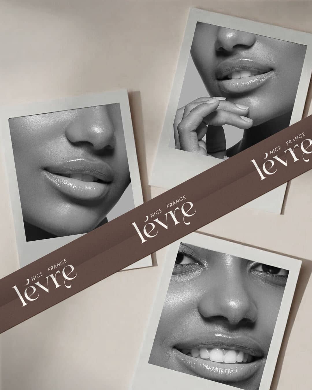 Levre kozmetikai márka arculattervezés prémium, natúr esztétikával és elegáns tipográfiával