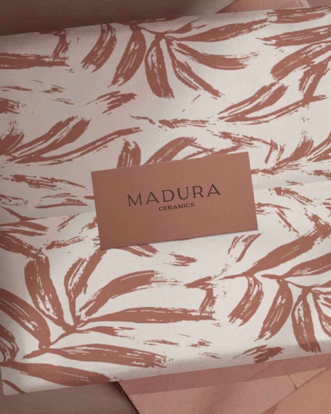 Madura Ceramics csomagolás és vizuális arculat