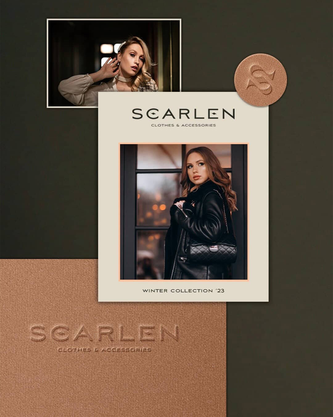 SCARLEN divatmárka teljes arculati rendszere